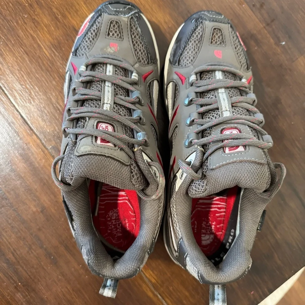 The North Face Womens Hedgehog III GTX Leather Hiking Trail Sport Shoes Sz 7.5